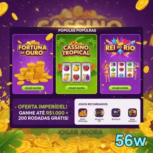 Ilustração de Acesse servicos VIP com 56w e melhore sua experiência de jogo.